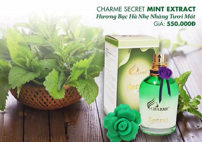 Nước hoa vùng kín Charme Secret Mint Extract - Hương Bạc Hà