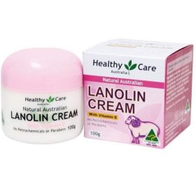 Kem dưỡng da Healthy Care Lanolin Cream with Vitamin E 100g