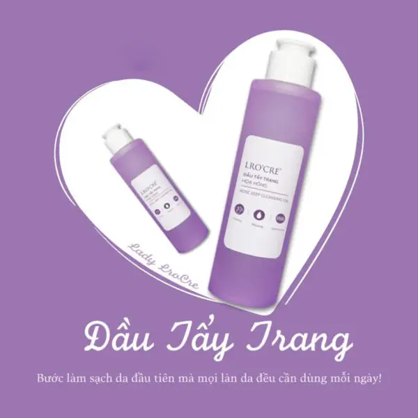 Dầu Tẩy Trang Hoa Hồng Lro’Cre - Hình ảnh 2