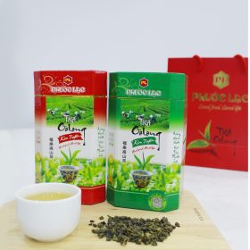 Trà ô long xuất khẩu Đài Loan Kim Tuyên Phước Lạc hộp giấy